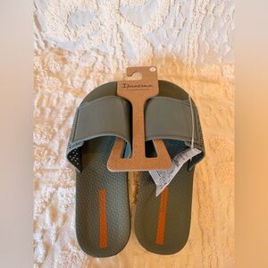 Ipanema Olive Slide Sandals #503